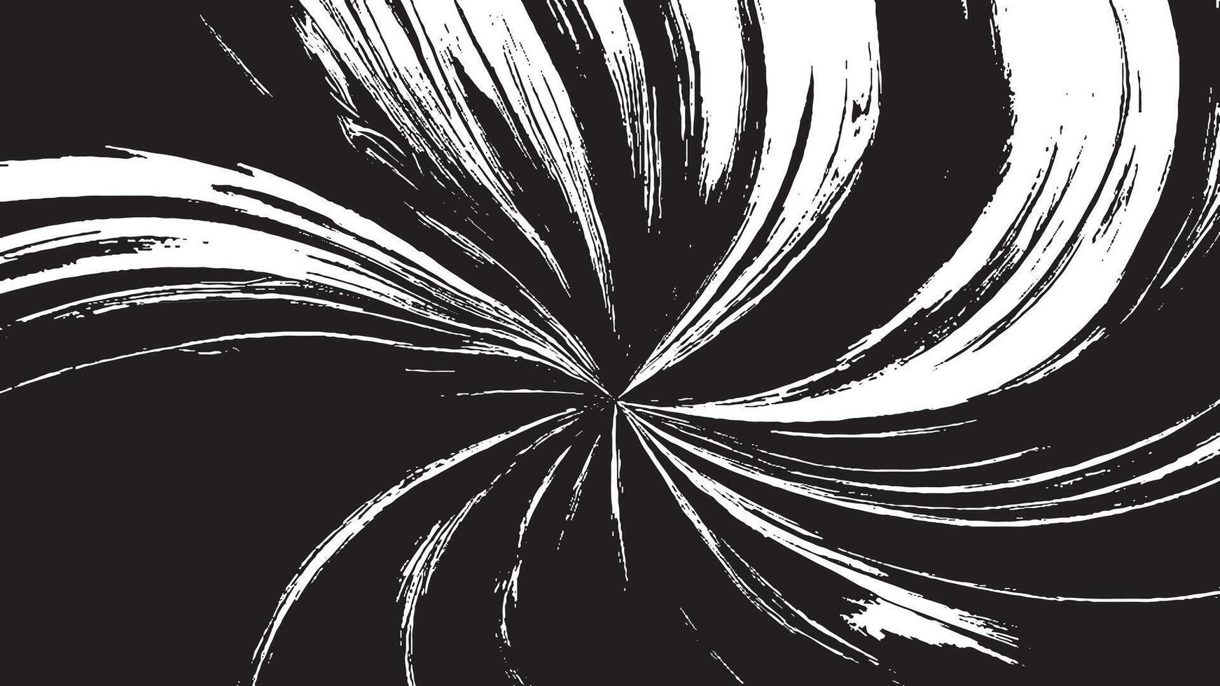 black monochrome grunge texture overlay on white background for backgrounds and textures and overlay, grunge brush stroke, destressed grunge. vector