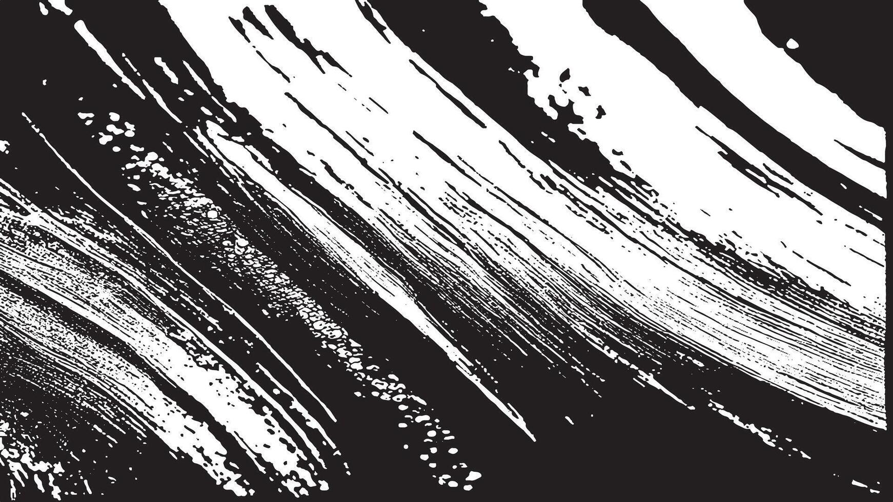 black monochrome grunge texture overlay on white background for backgrounds and textures and overlay, grunge brush stroke, destressed grunge. vector