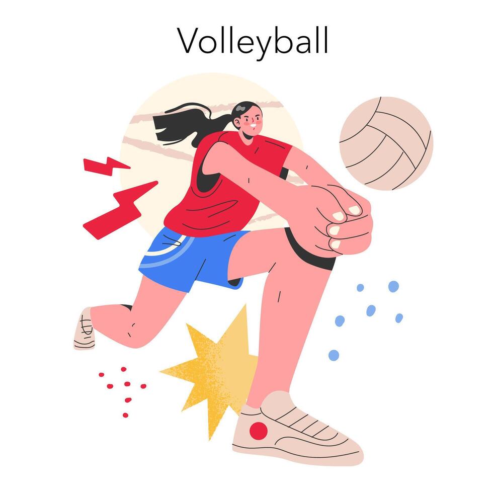 Games. Flat Illustration vector