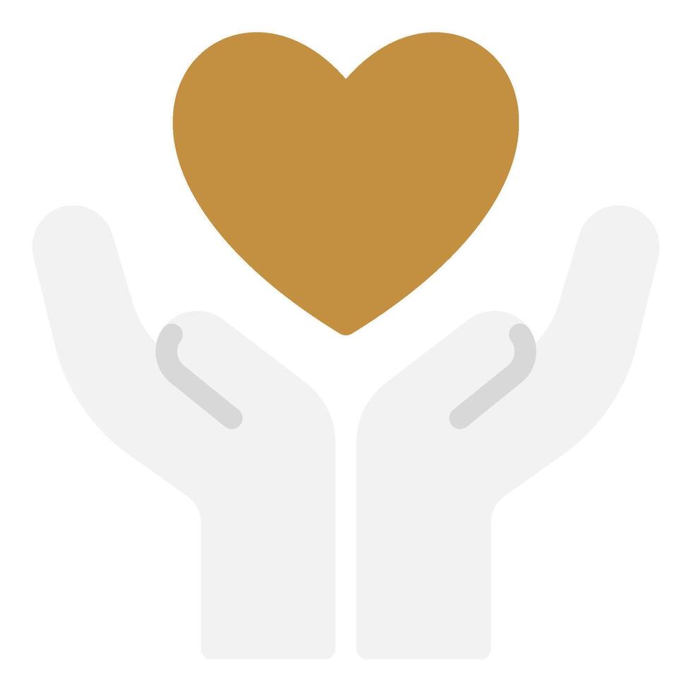 Blessings icon flat style vector