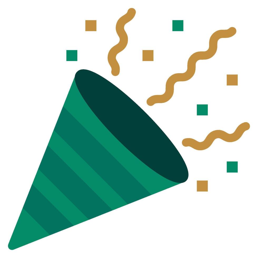 Celebration icon flat style vector