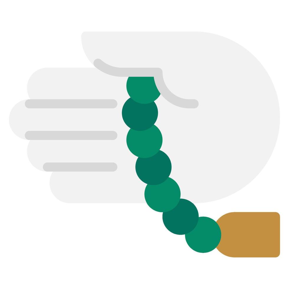 Zikir icon flat style vector