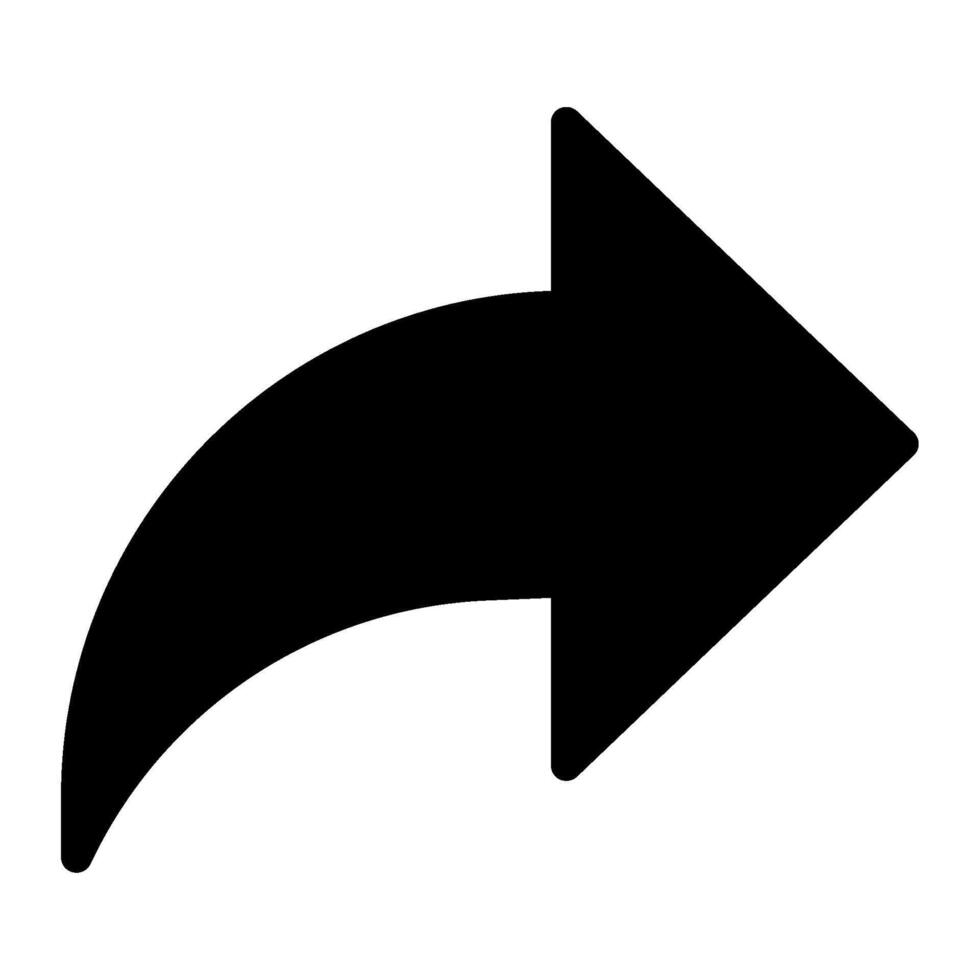 Share icon glyph style vector