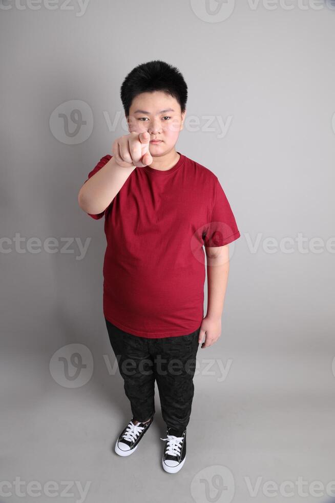 Chubby Asian Kid photo