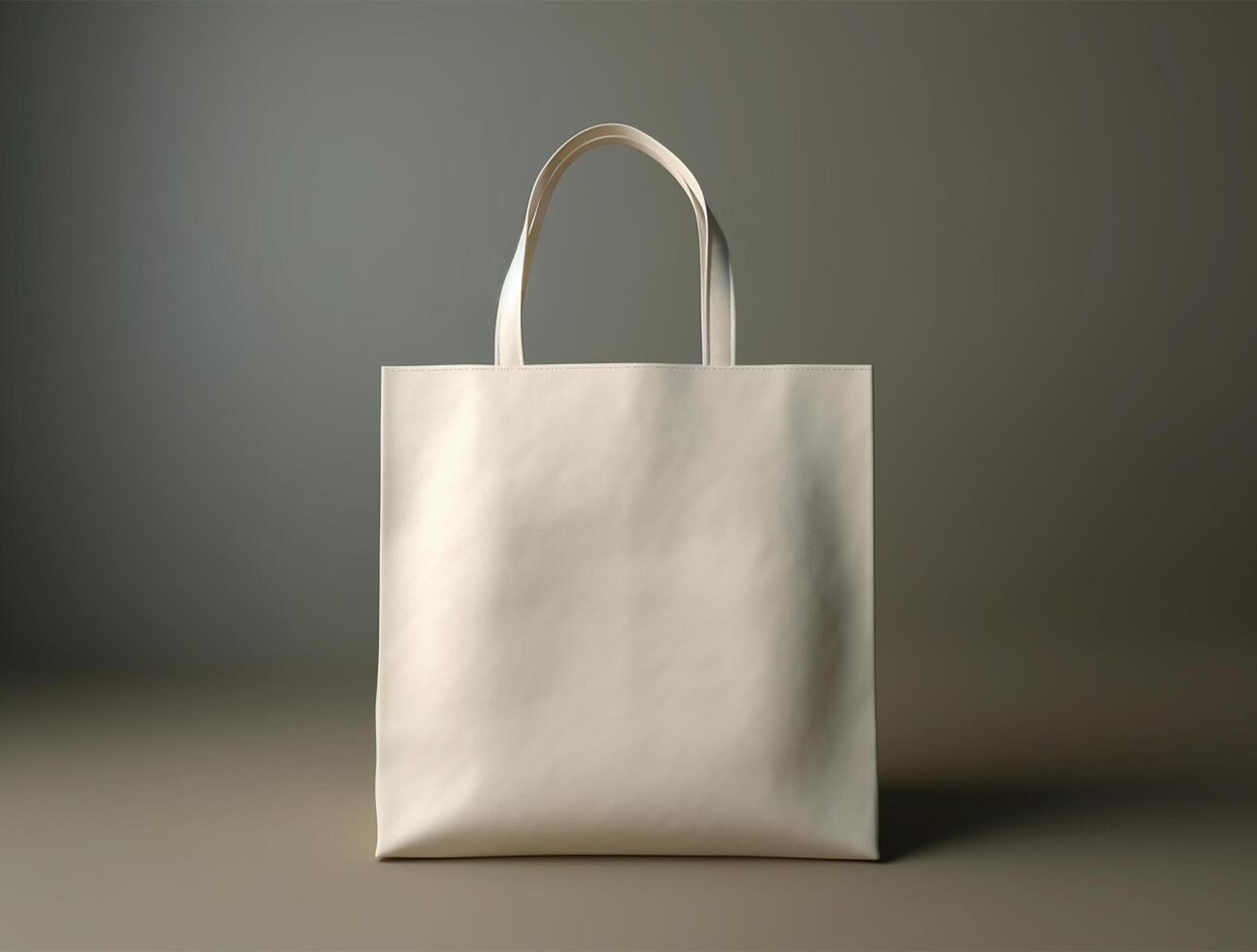 Blank 3d Sopping bag branding for mockup design photo