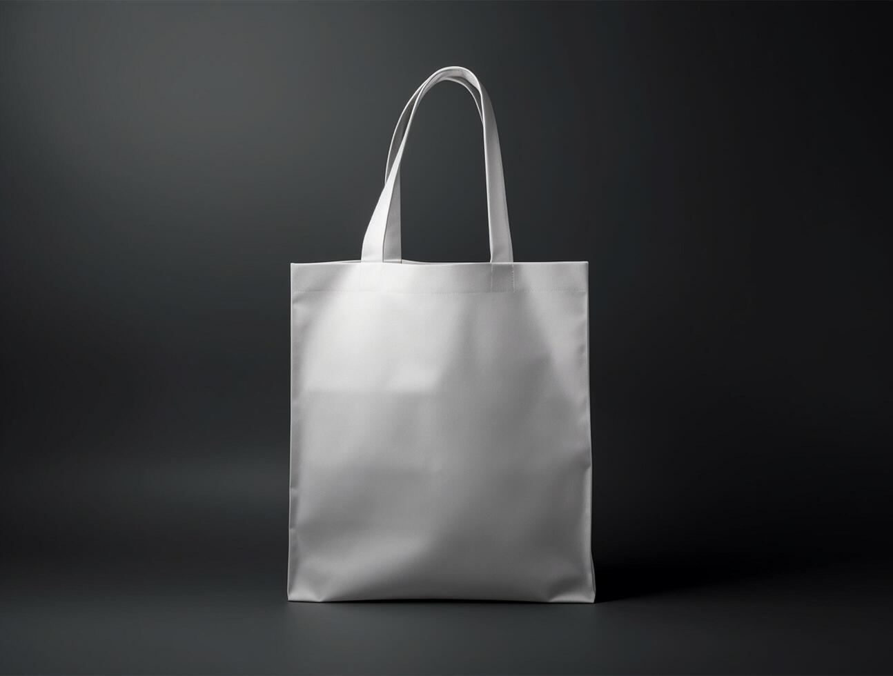 Blank 3d Sopping bag branding for mockup design photo
