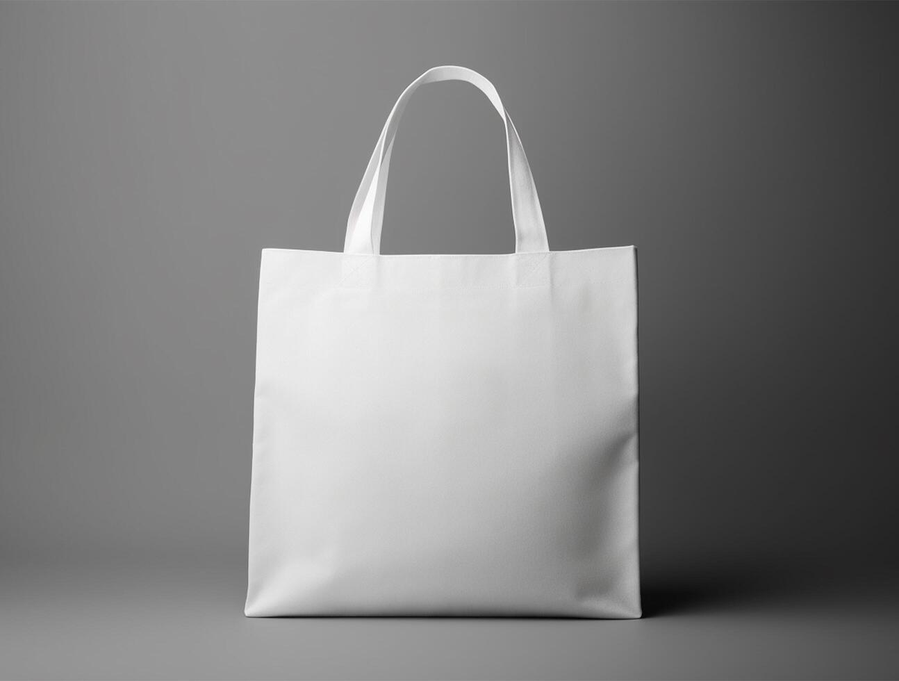 Blank 3d Sopping bag branding for mockup design photo