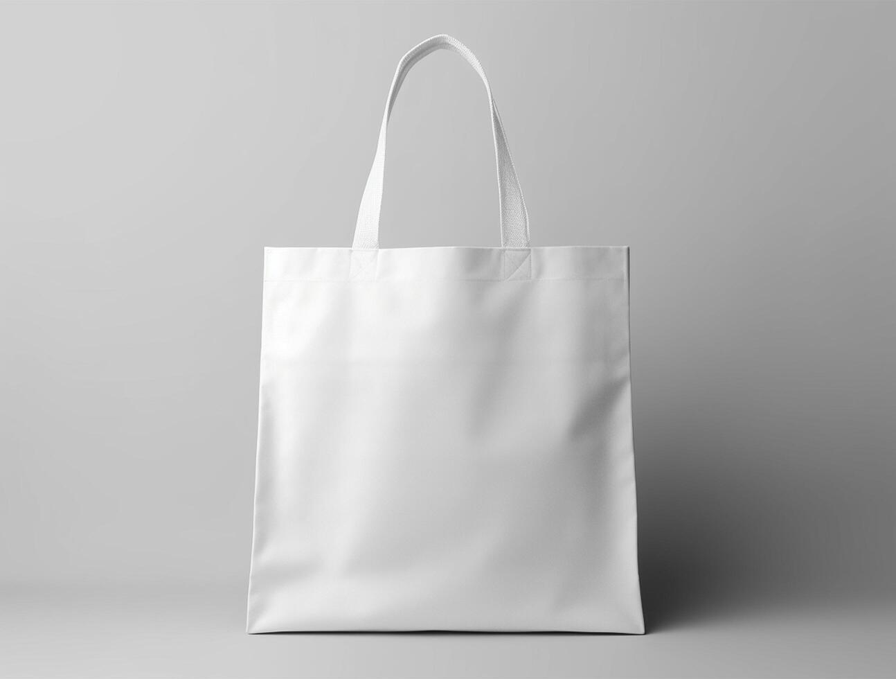 Blank 3d Sopping bag branding for mockup design photo