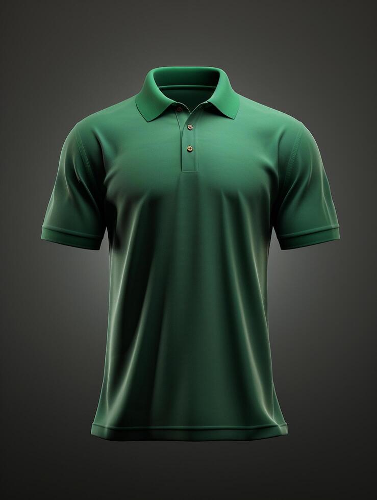 Hanging Polo tshirt with luxury background for mockup photo