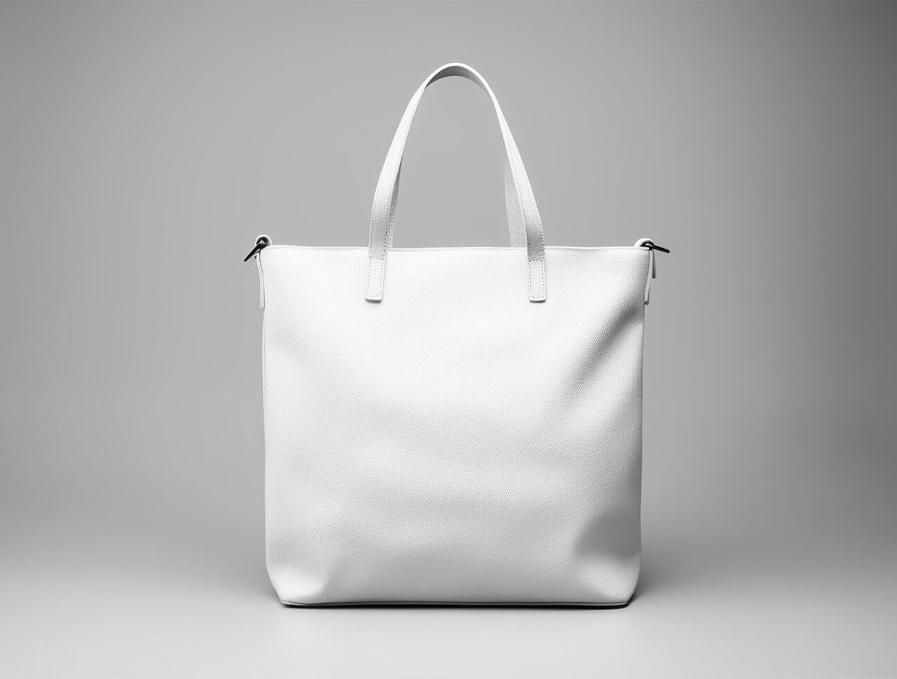 Blank 3d Sopping bag branding for mockup design photo