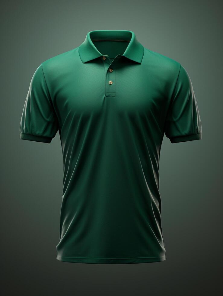Hanging Polo tshirt with luxury background for mockup photo