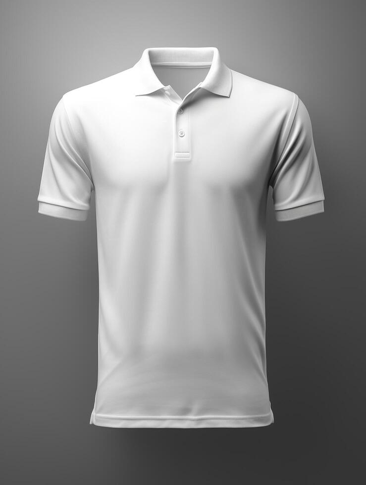 Hanging Polo tshirt with luxury background for mockup photo