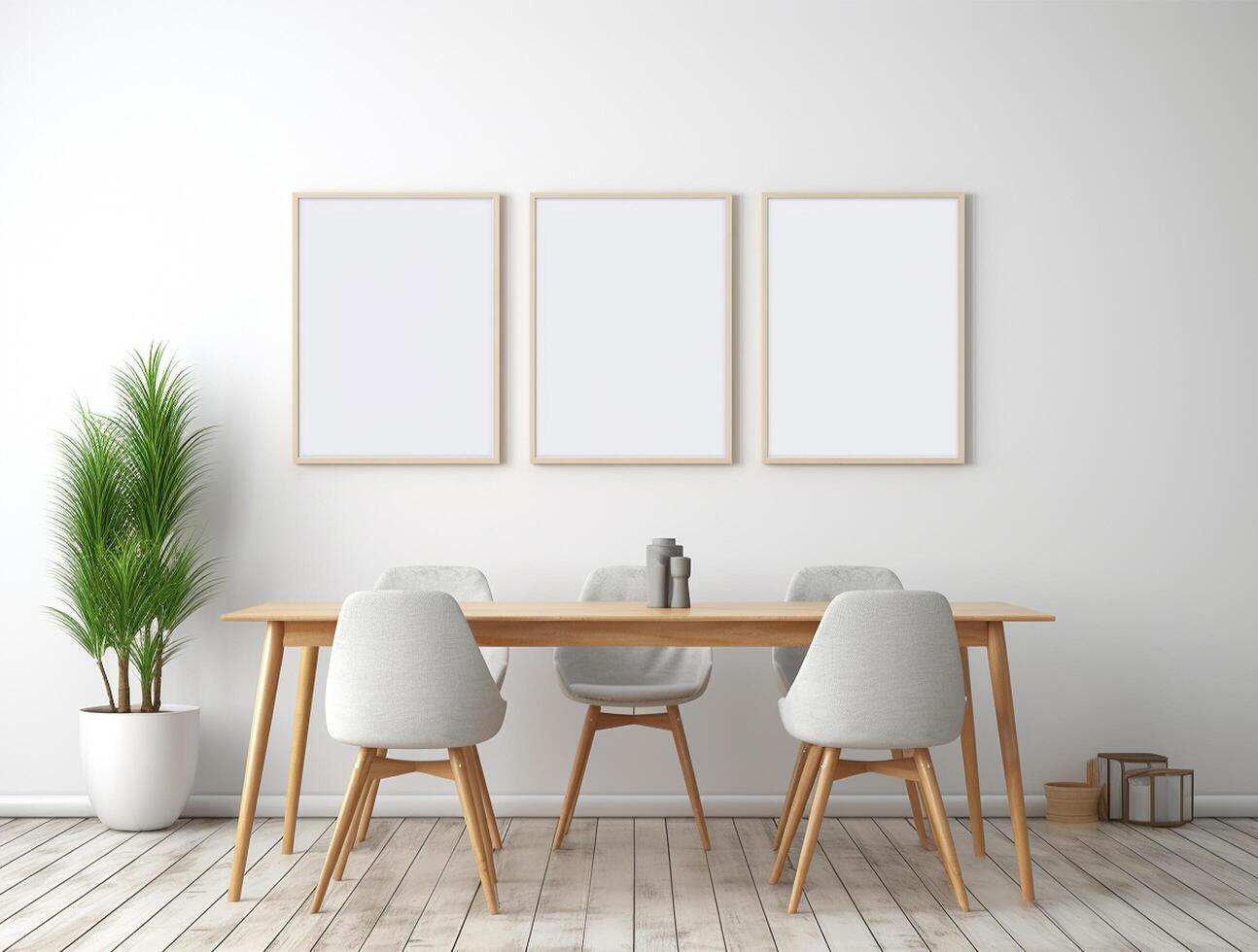 Interior of Modern Living Room with Sofa Couch background for mockup photo