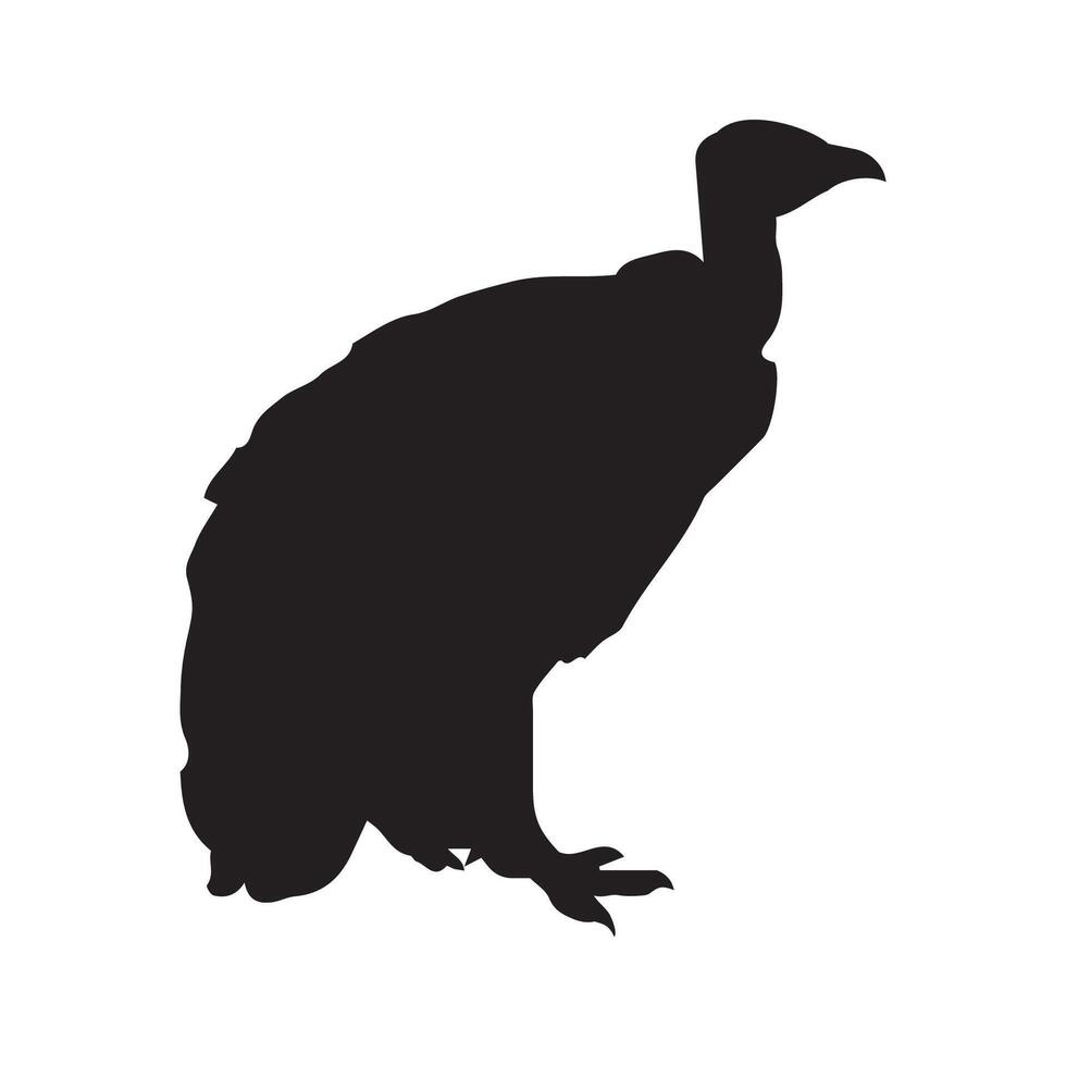 Vulture Silhouette Illustration vector