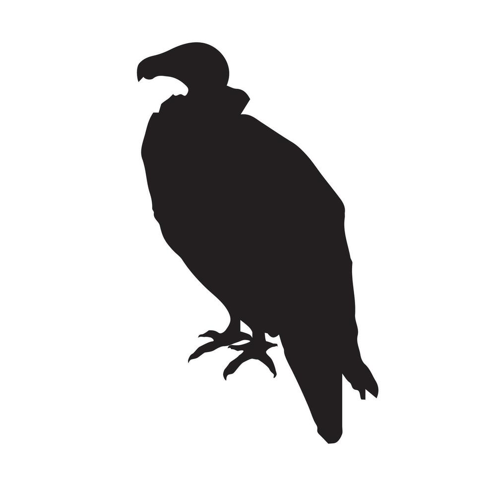 Vulture Silhouette Illustration vector