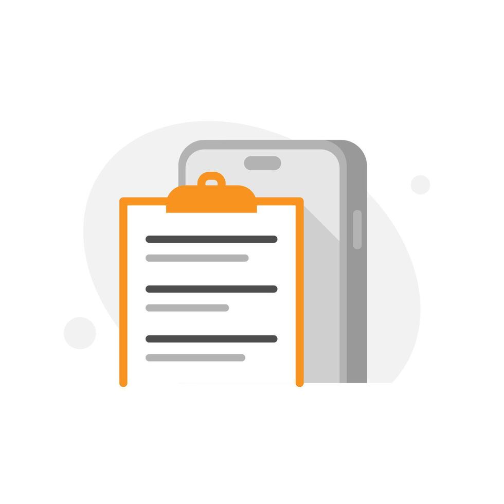 Terms conditions, privacy policy, member consent and agreement in mobile app concept illustration flat design. simple modern graphic element for ui, infographic, icon vector