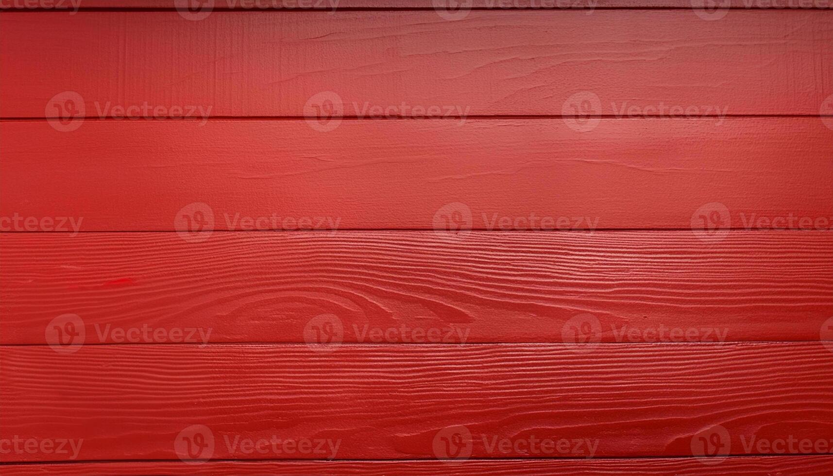 Red Wooden Background, Vibrant and Elegant Design Element photo