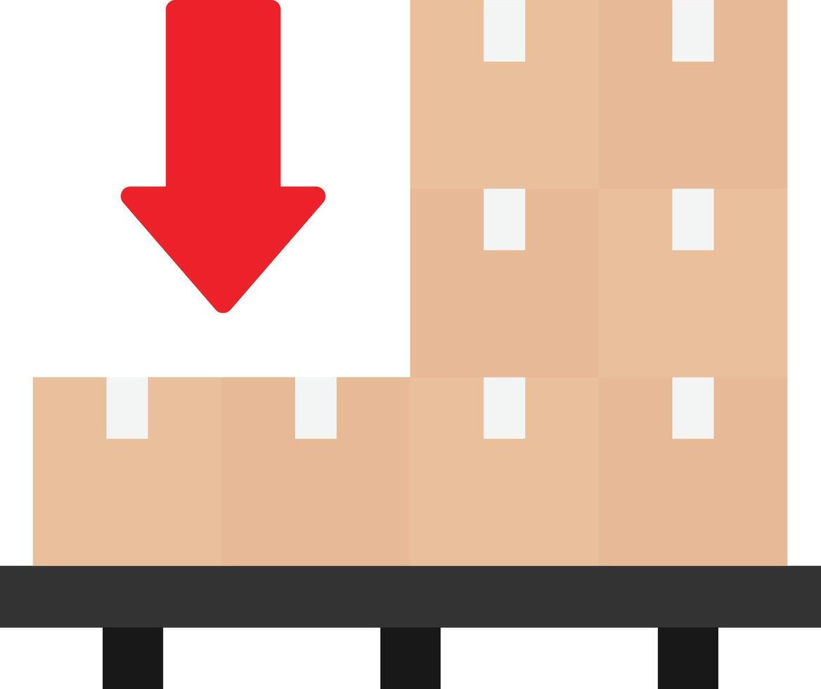 Import Arrow Shipping vector