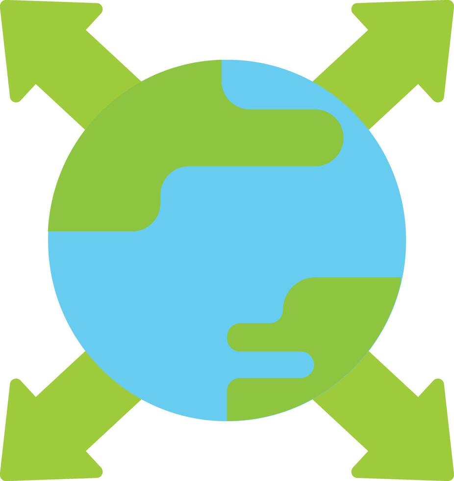 Export Arrow Delivery vector