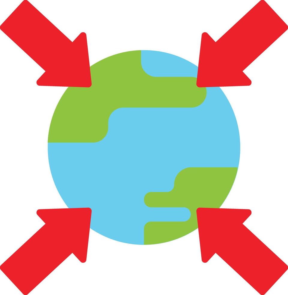 Import Arrow Shipping vector