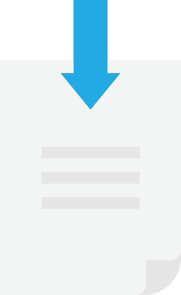 File Download Document vector