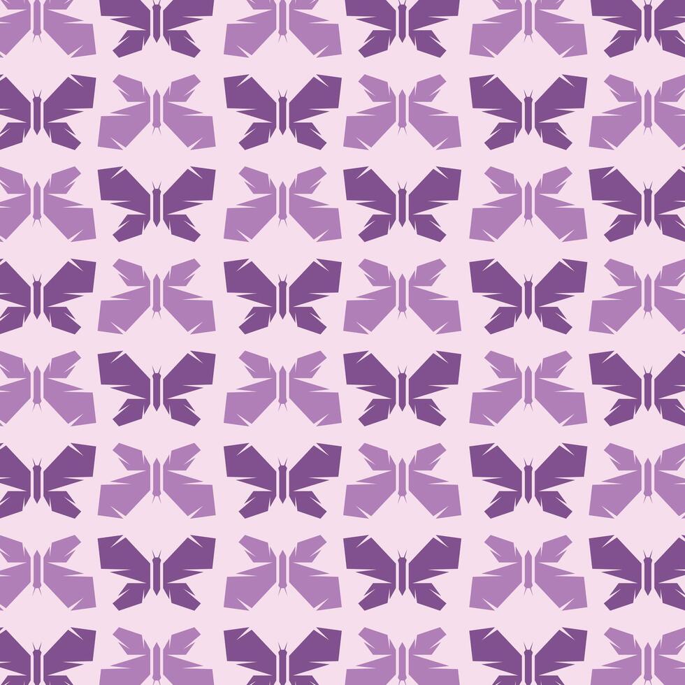 Beautiful Butterfly Geometric pattern flat design, for your decor, wallpaper, wrapping paper, cover design. illustration. vector