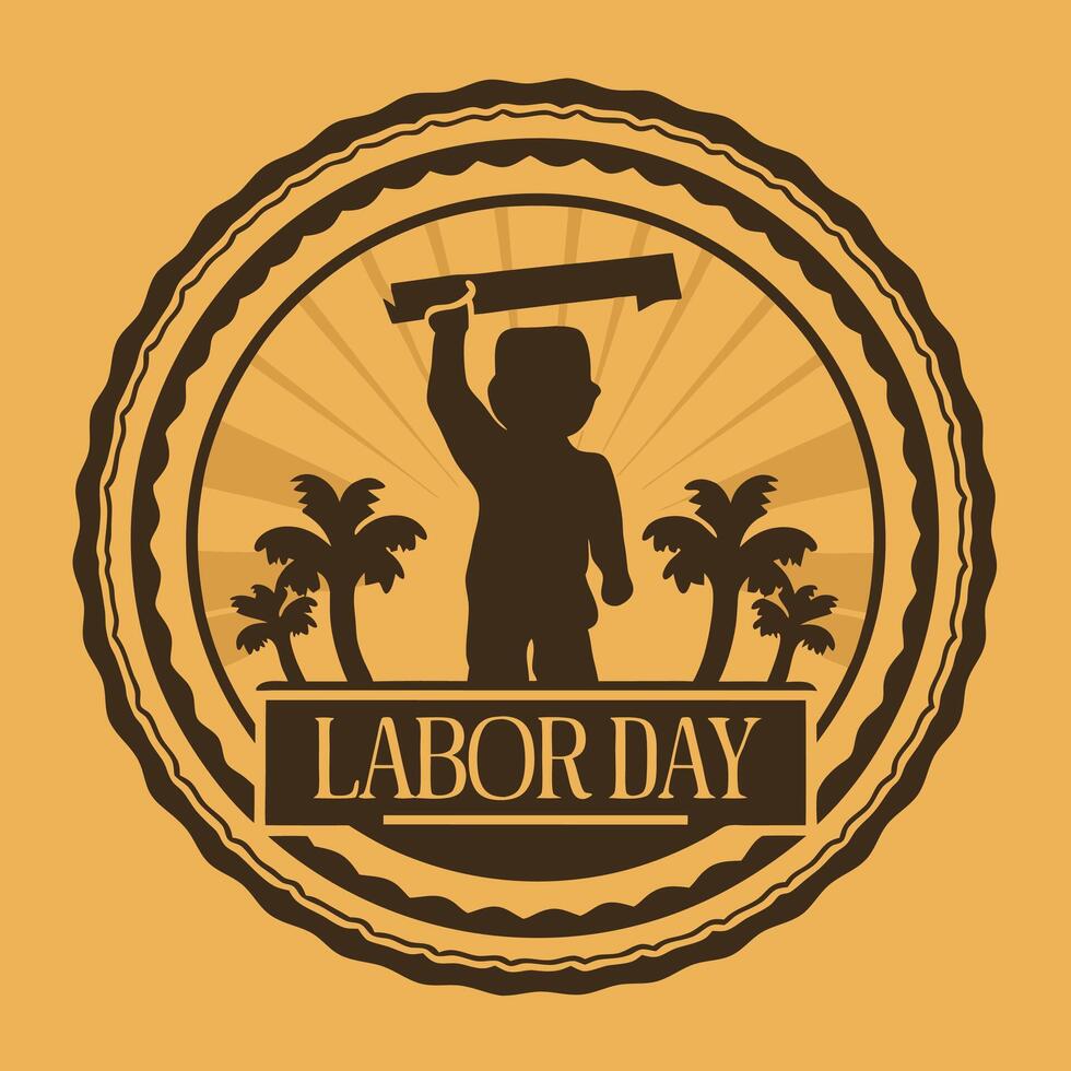 International labor day design vector