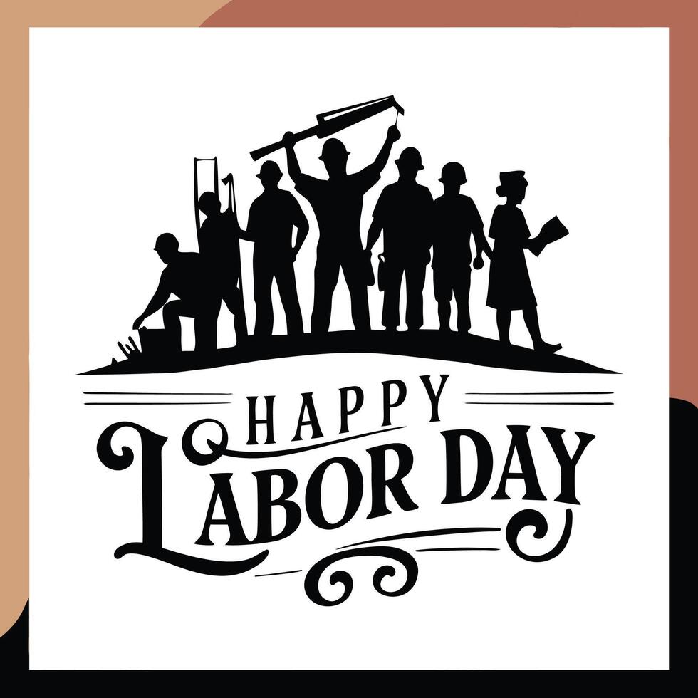 International labor day design vector