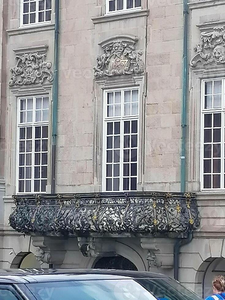 Scenic summer view of the Old Town architecture of Zurich photo