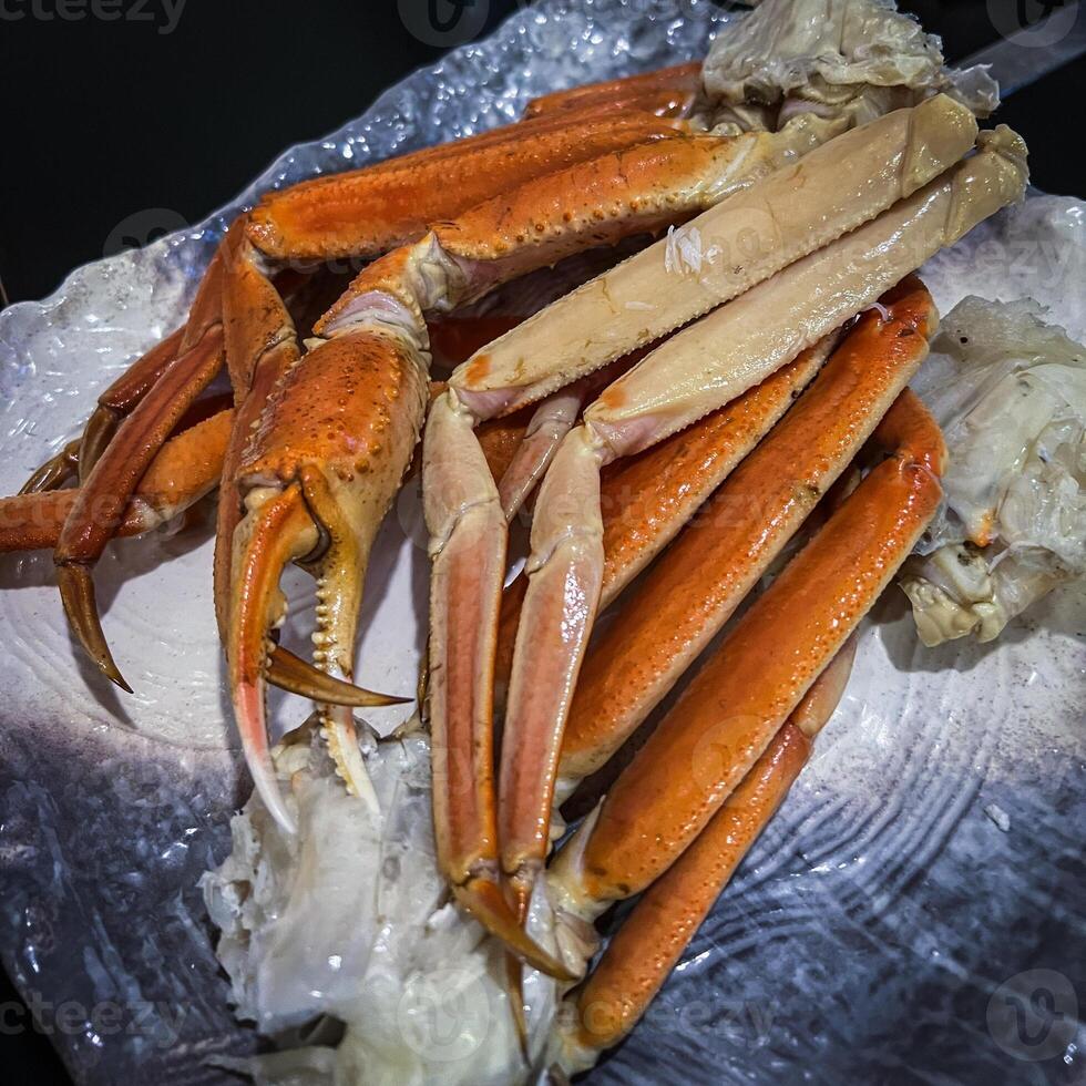 Delicious queen crab photo