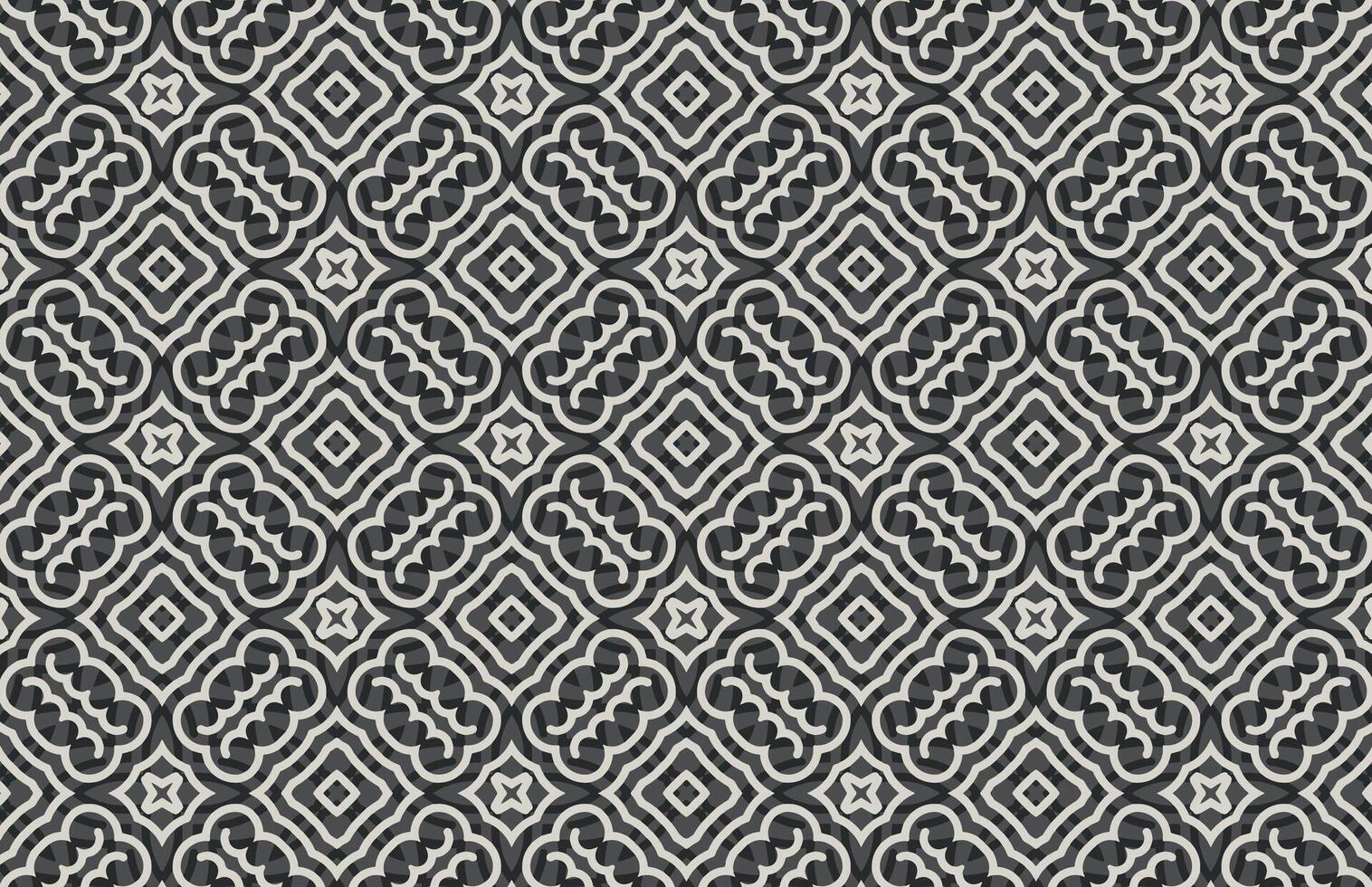 Geometric black and white stripes design pattern vector