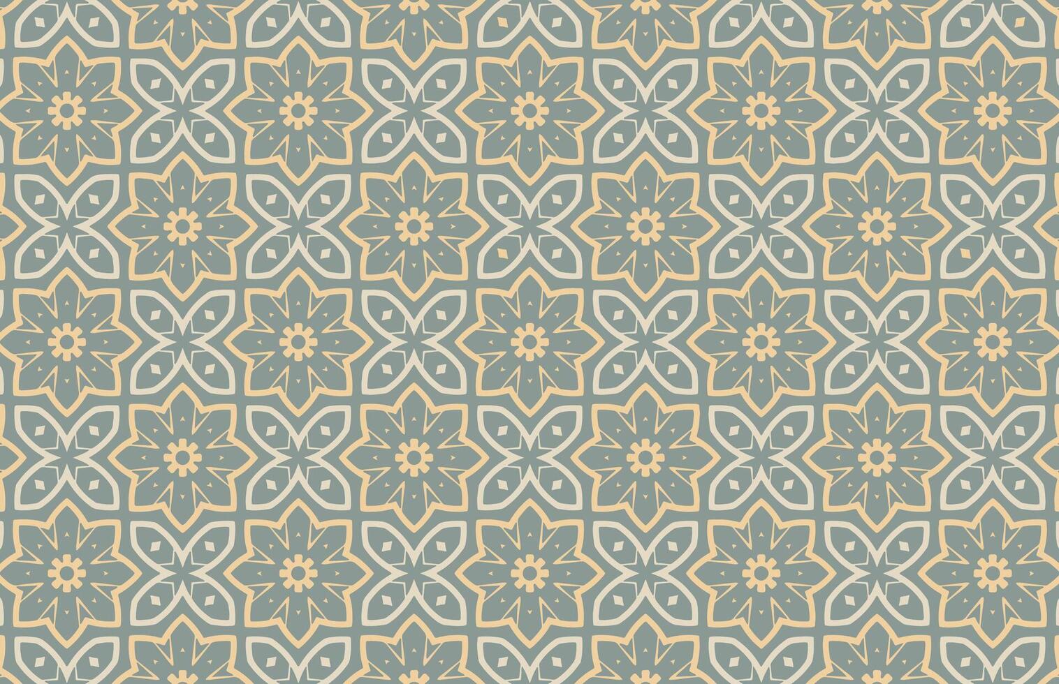 Multicolor tile design pattern vector