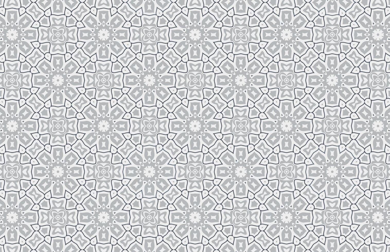 Geometric islamic decorative design pattern vector