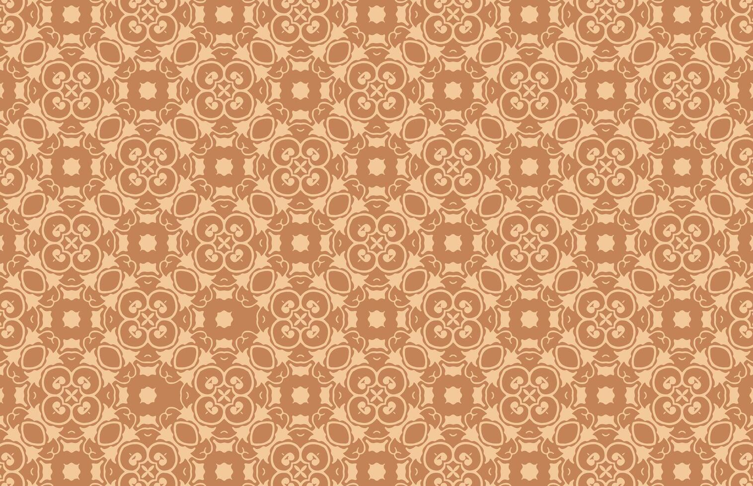 Brown fabric design pattern vector
