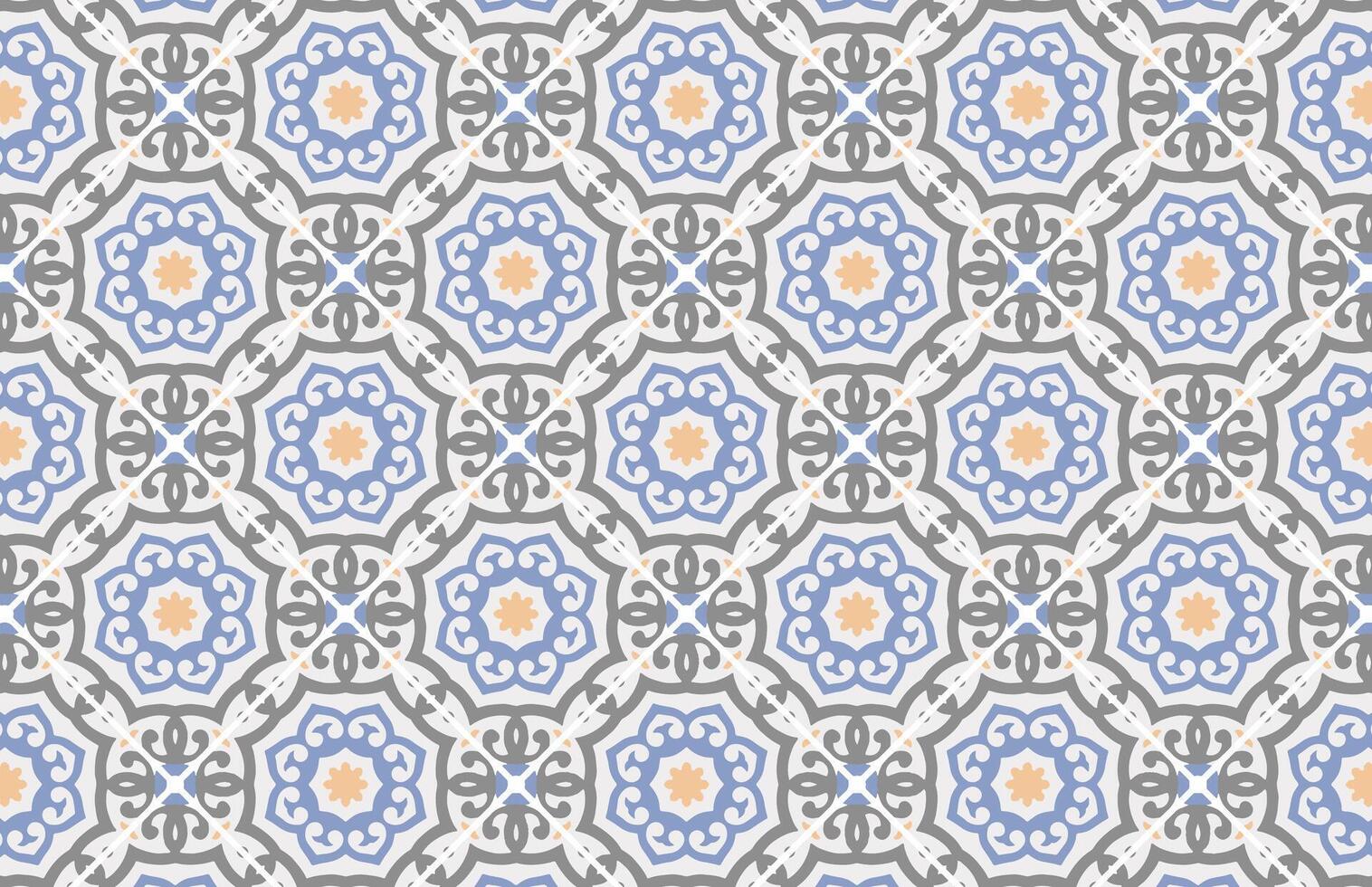 Multicolor fabric design pattern vector