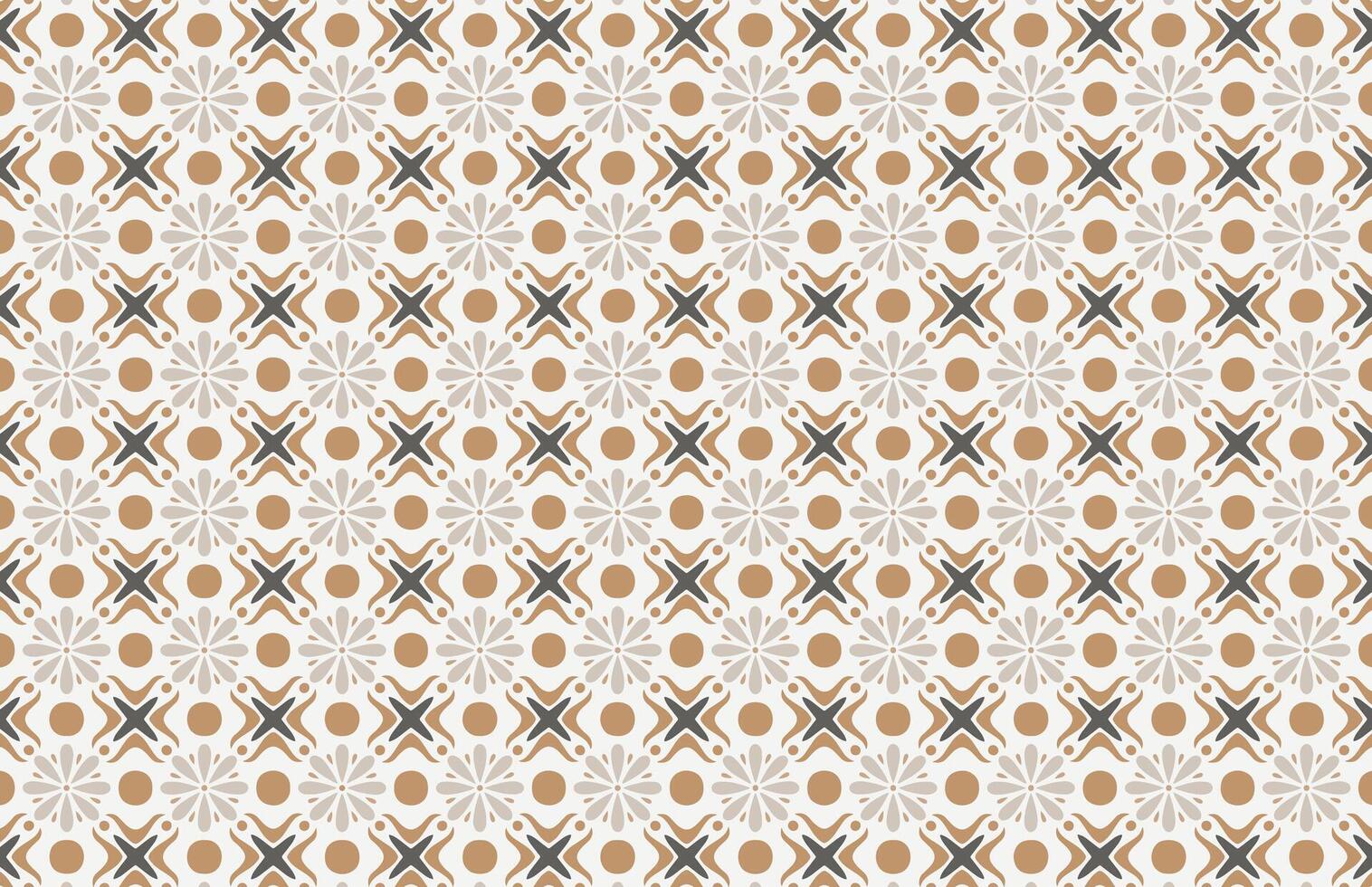 Brown and gray fabric design pattern vector