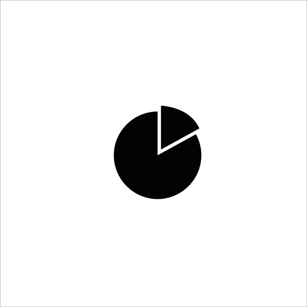 Business graph icon vector