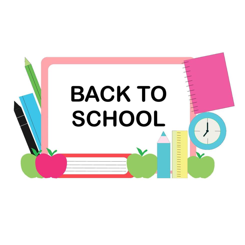 Back To School Tool Kit vector