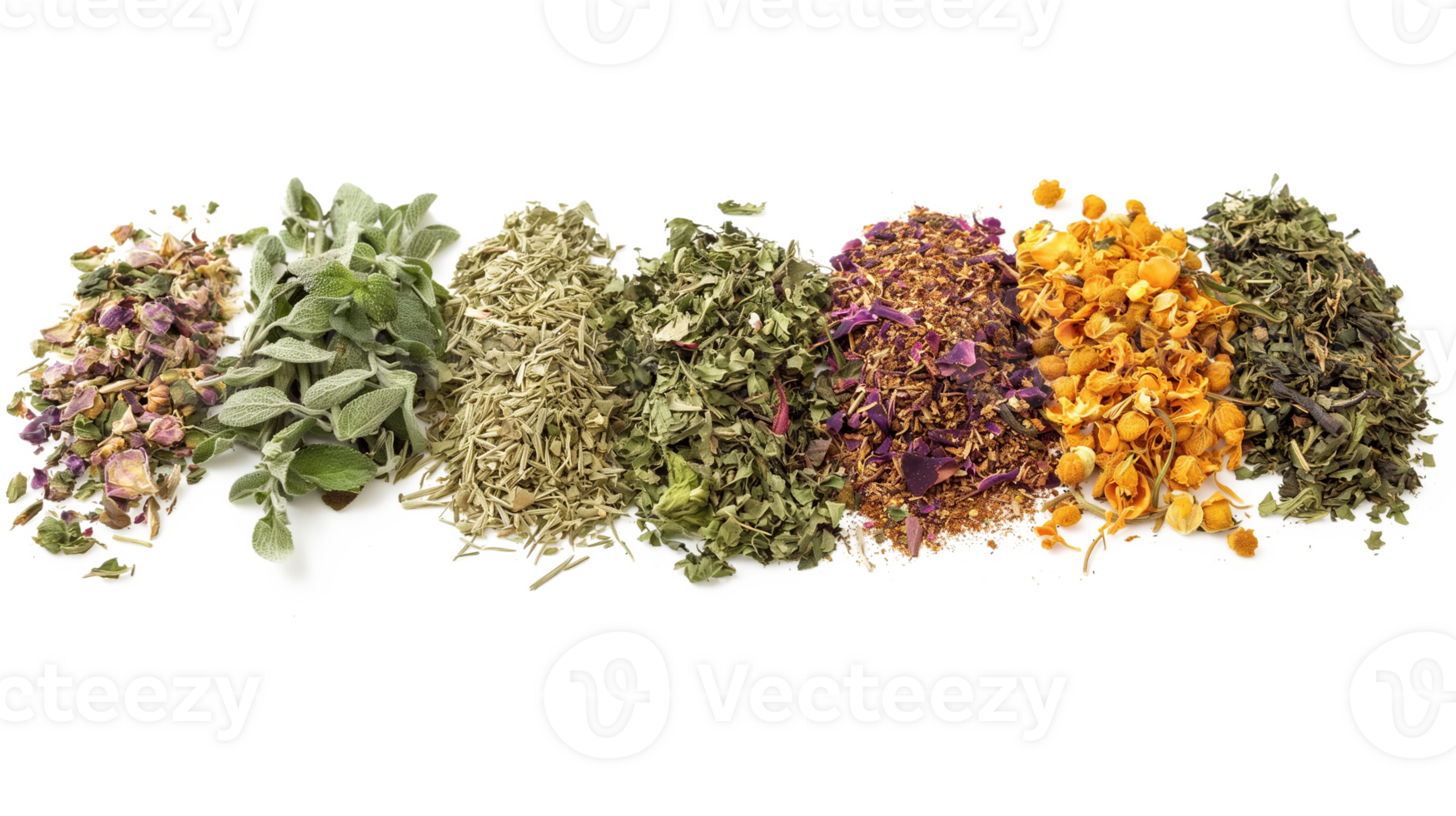 Dry Herbs isolated on a transparent background png