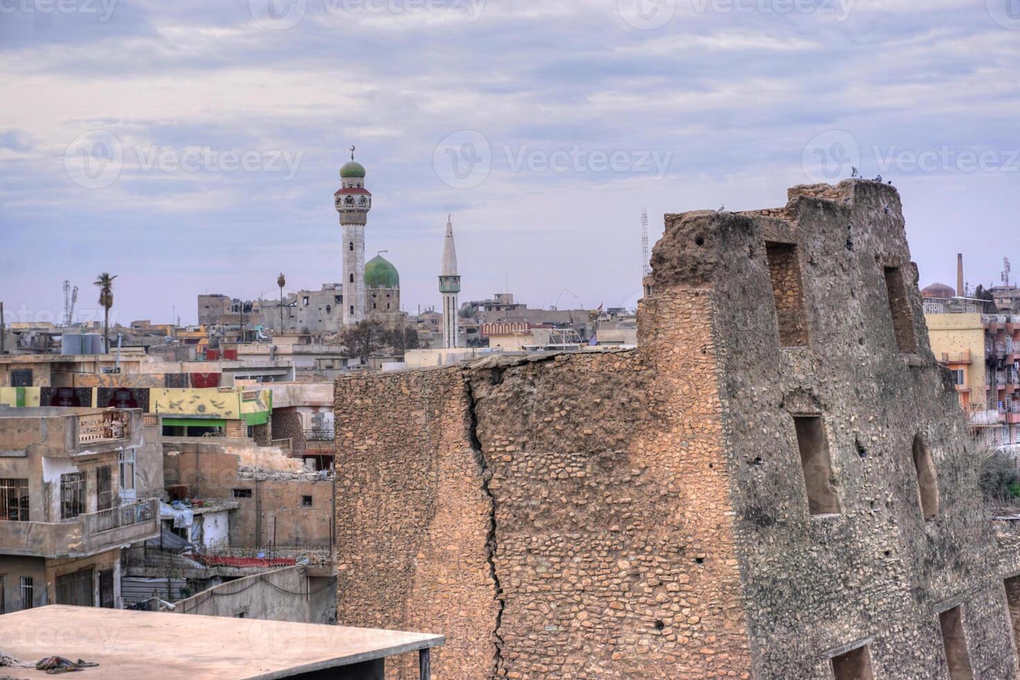 shot in Western Ancient Mosul. Western was badly damaged by the battle photo