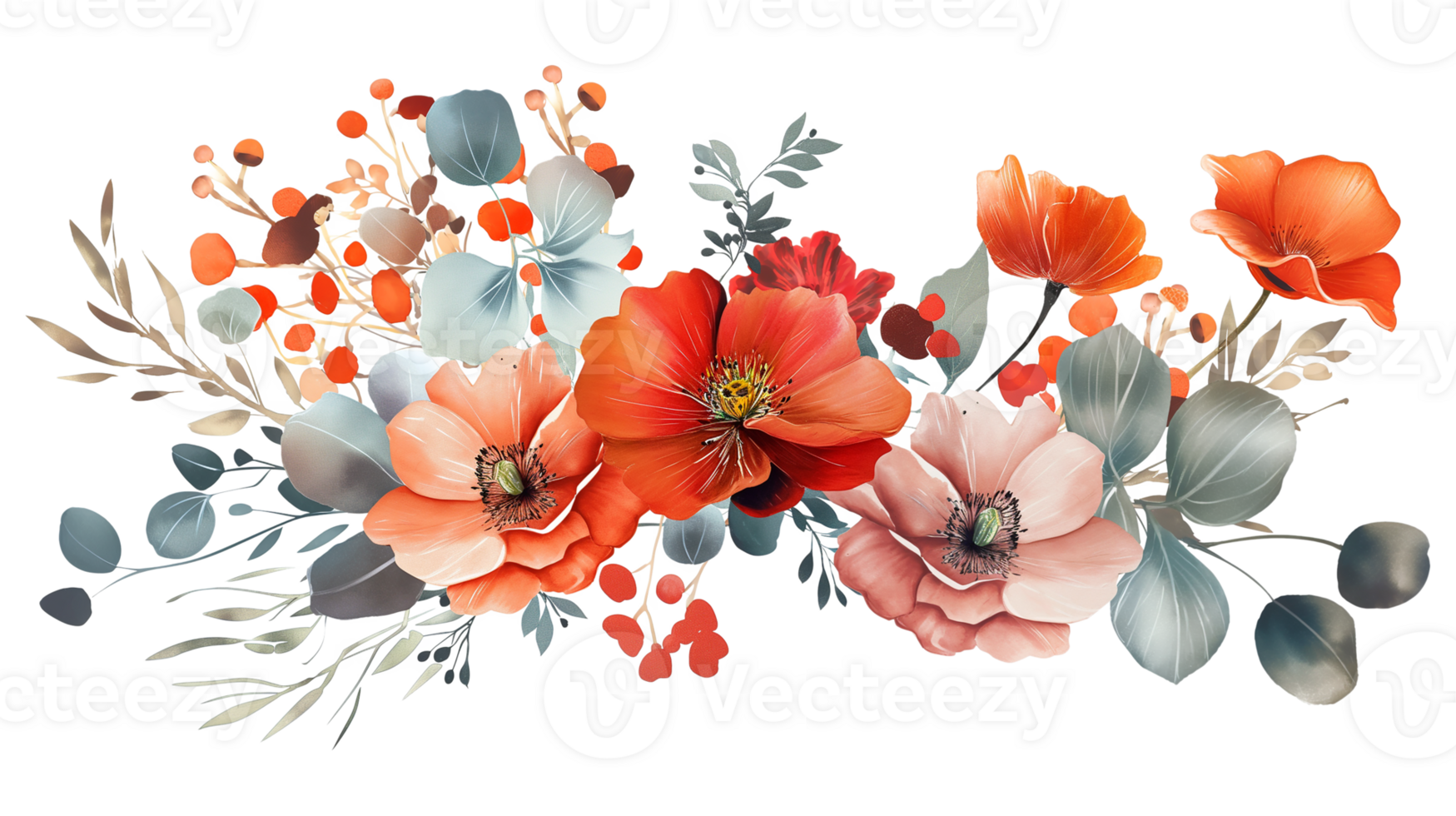 floral flower graphics isolated on a transparent background png