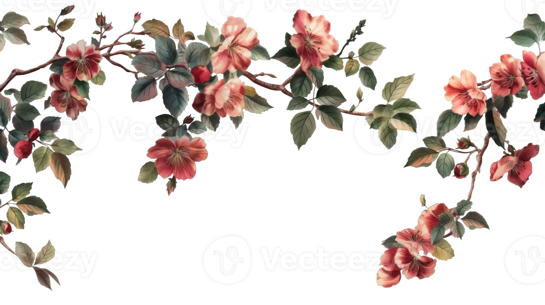 floral flower graphics isolated on a transparent background png