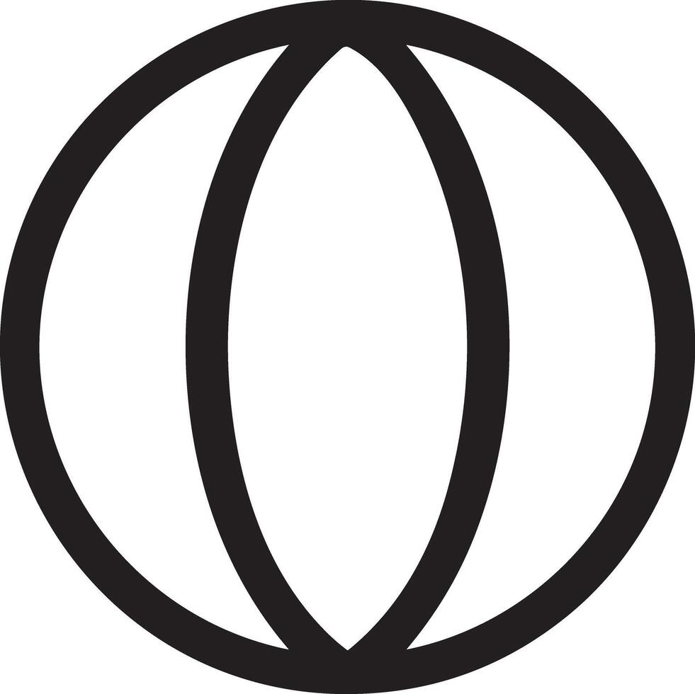 Ball icon symbol image vector