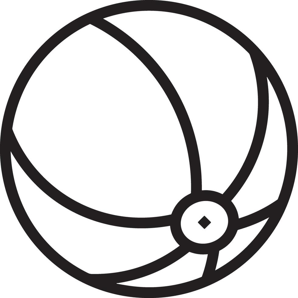 Ball icon symbol image vector