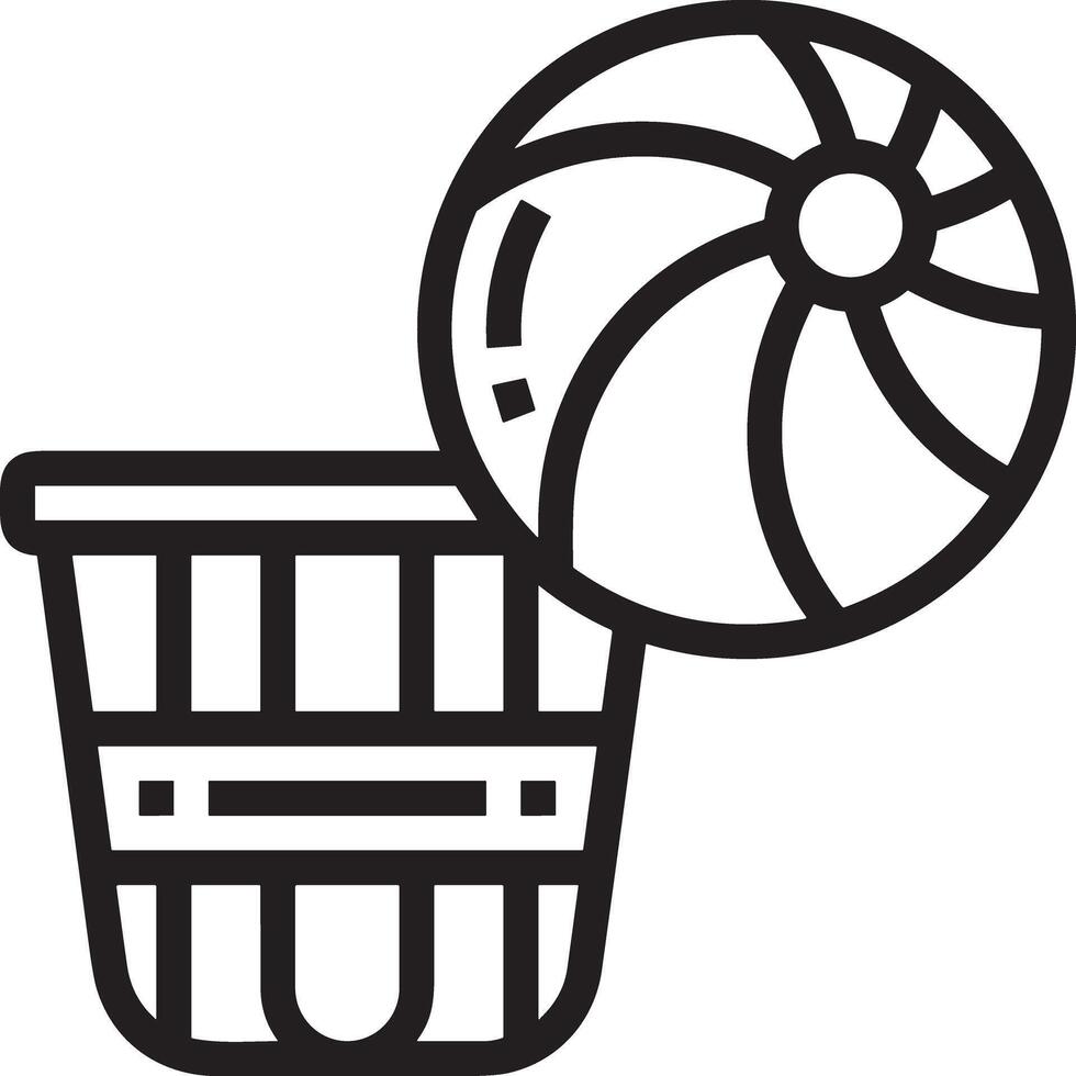 Ball icon symbol image vector