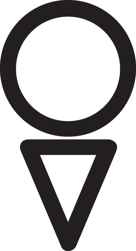 pelota icono símbolo imagen vector