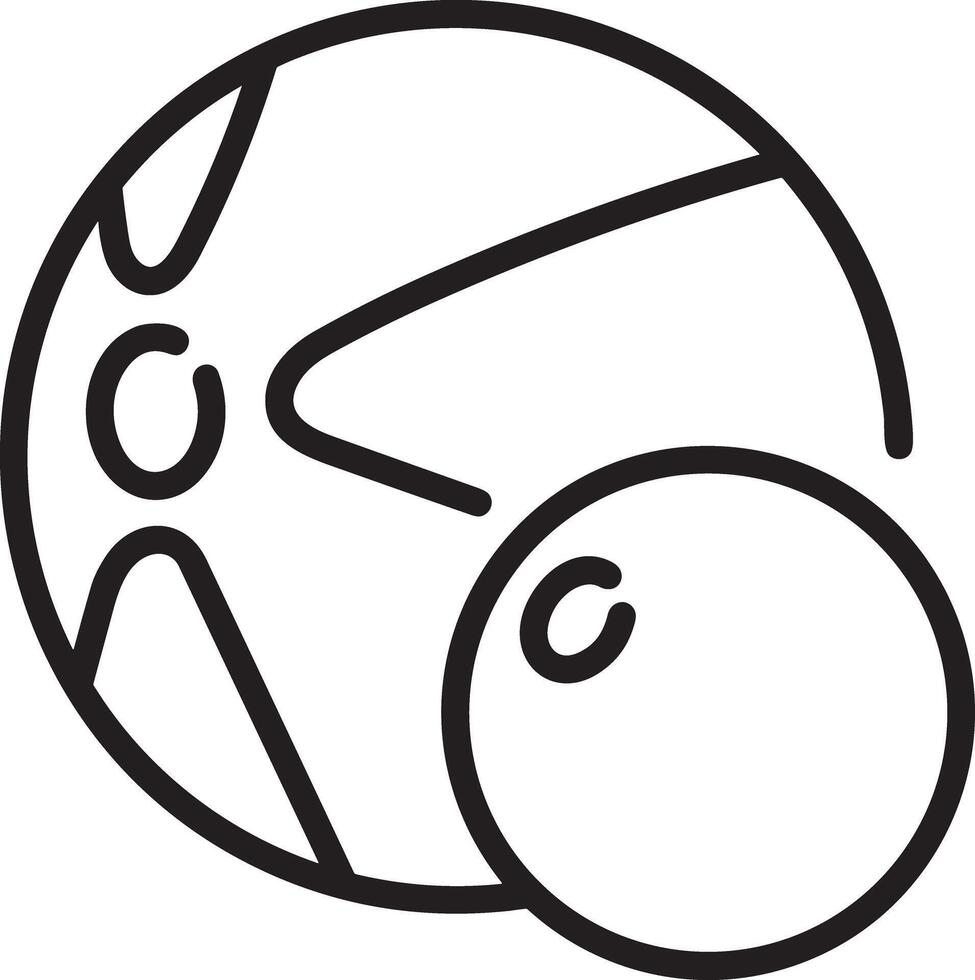 Ball icon symbol image vector