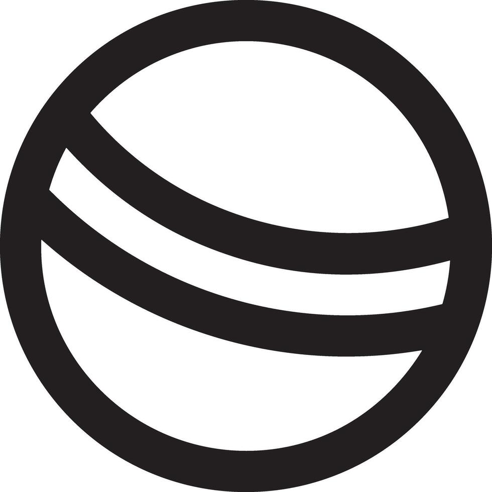 Ball icon symbol image vector