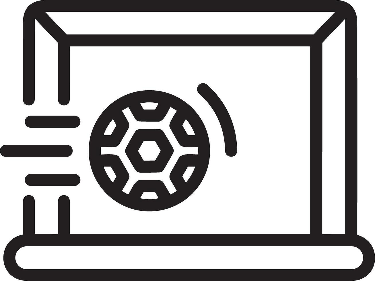 Ball icon symbol image vector