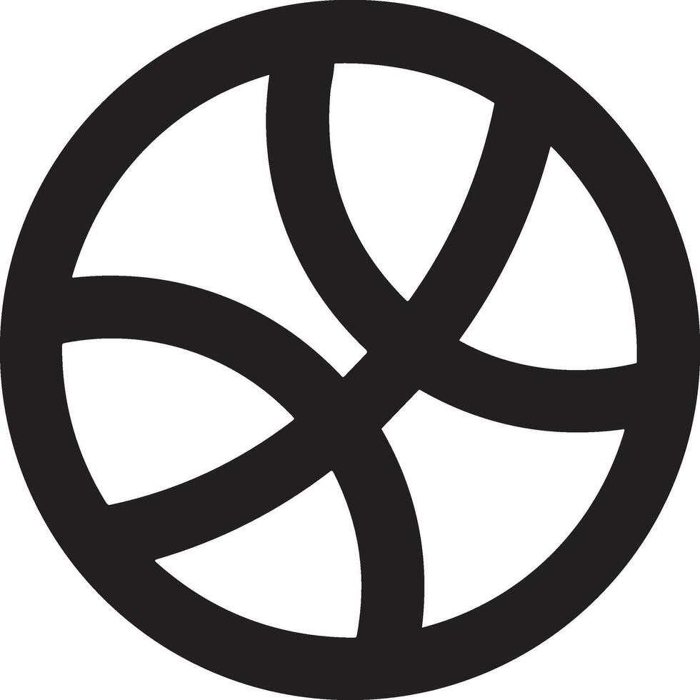 Ball icon symbol image vector